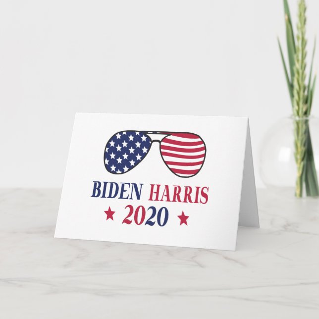 Cartão Biden Harris 2020 (Frente)