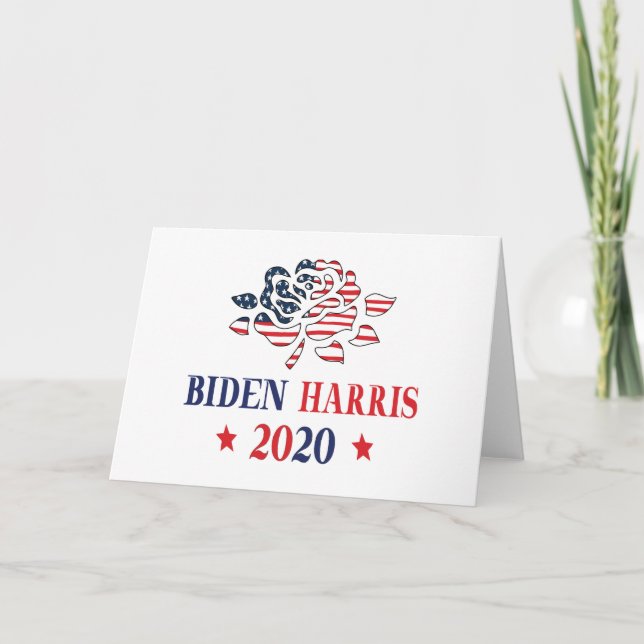 Cartão Biden Harris 2020 (Frente)