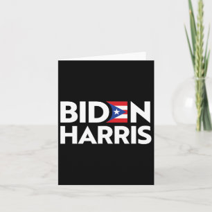 Cartão Biden Harris 2020 Joe Kamala Para Porto Rico Ri