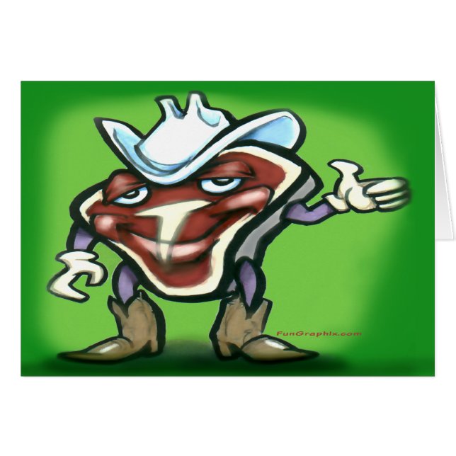 Cartão Bife (Frente Horizontal)