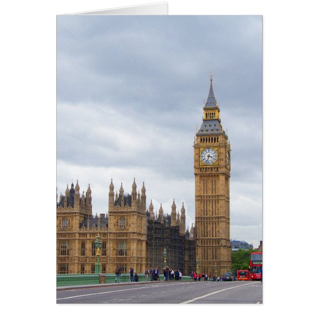 Cartão Big Ben (Frente)