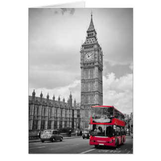 Cartão Big Ben London