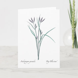 Cartão Big Bluestem Blank Greeting Card