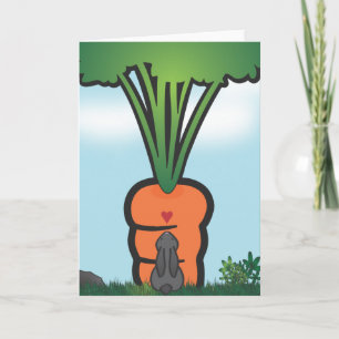 Cartão Big Bunneh Carrot