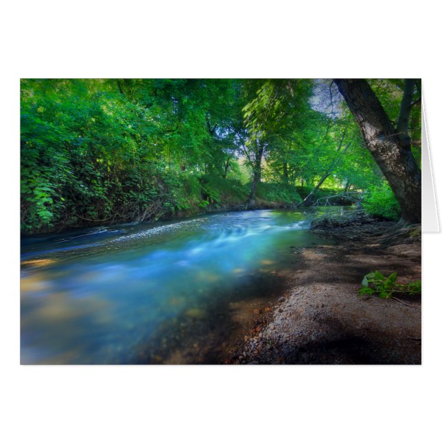 Cartão Big Chico Creek (Frente Horizontal)