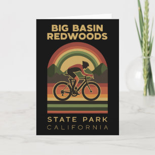 Cartão Big Sin Redwoods State Park Ciclismo de Montanha B