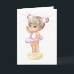 Cartão Big Sister ou Birthday Girls<br><div class="desc">Personalize qualquer texto,  fonte e estilo para aniversários,  irmã mais velha ou qualquer outra ocasião.</div>