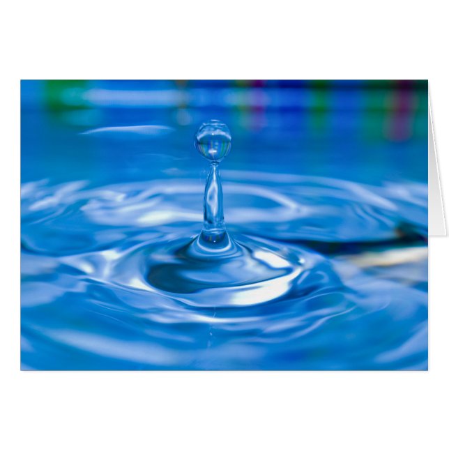 Cartão Big Splash (Frente horizontal)