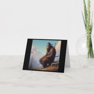 Cartão Bigfoot Ninja