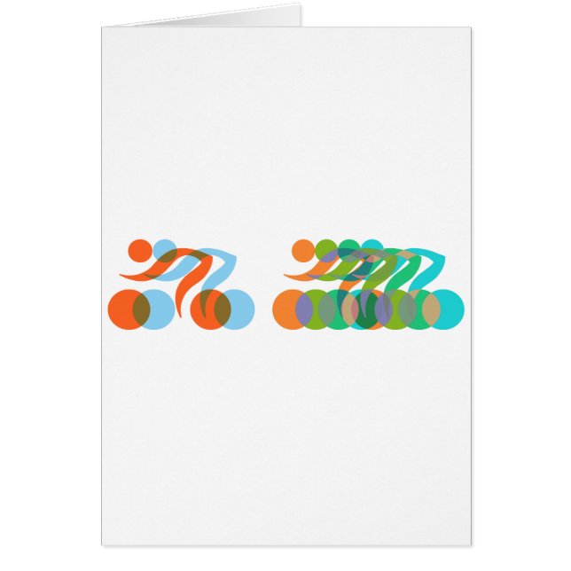 Cartão Biker anormal (Frente)