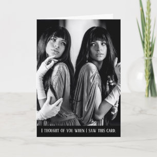 Cartão Biker Britânico Funny Motorbike Birthday