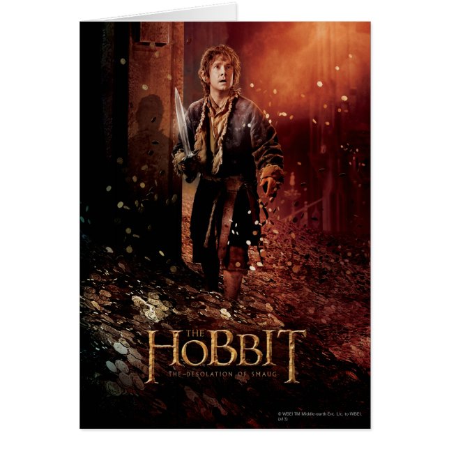 Cartão BILBO BAGGINS™ Caracter Poster 3 (Frente)