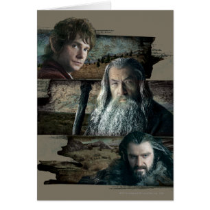 Cartão BILBO BAGGINS™, Gandalf, THORIN OAKENSHIELD™