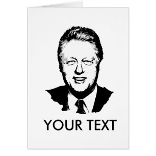 Cartão Bill Clinton