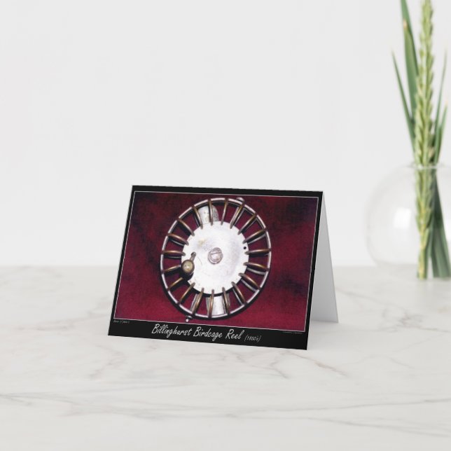 Cartão Billinghurst Birdcage Reel (Frente)