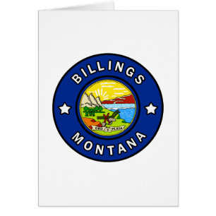 Cartão Billings Montana