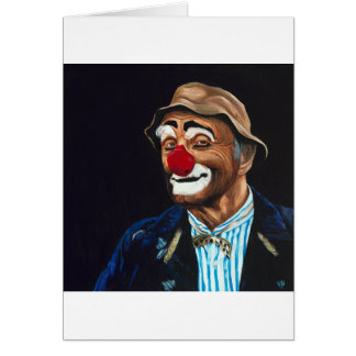 Cartão Billy superior o palhaço