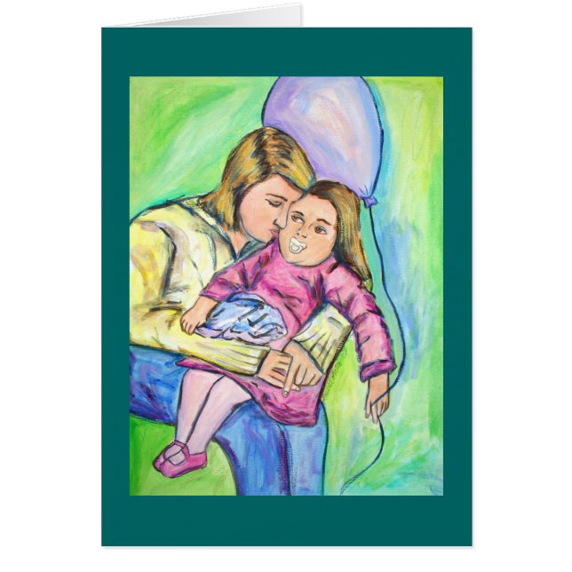 Cartão Binkey, Blankey, Balão (Frente)