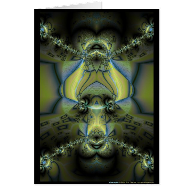 Cartão Biomorphia (Frente)