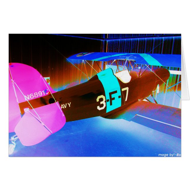 Cartão Biplano de Digitas (Frente Horizontal)