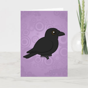 Cartão Birdorable American Crow