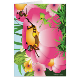 Cartão Birds & Bees