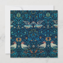 Birds (Vintage Floral Pattern) (por William Morris