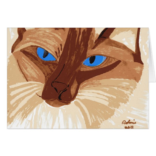 Cartão Birman encontrou, Christchurch (Frente Horizontal)