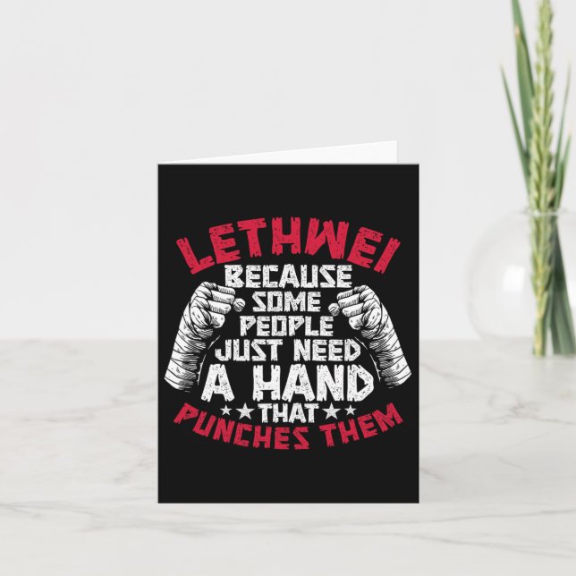 Cartão Birmanês Boxing Training Art Of 9Limbs Myanmar (Fo (Frente)