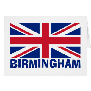 Cartão Birmingham no azul