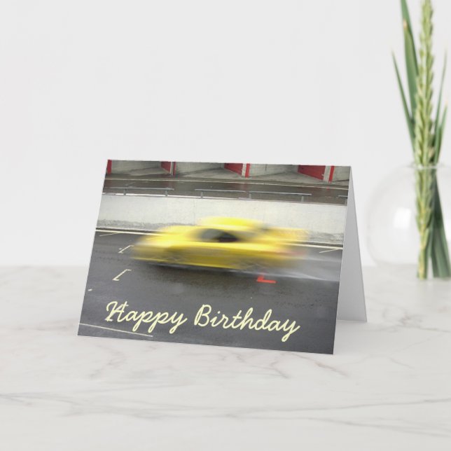 Cartão Birtday feliz (Frente)