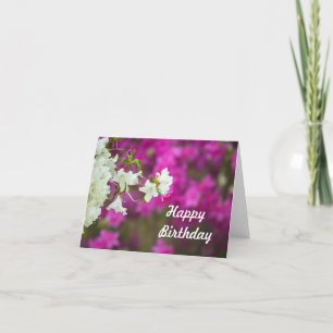 Cartão Birthday Azalea