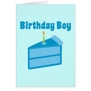 Cartão Birthday Boy