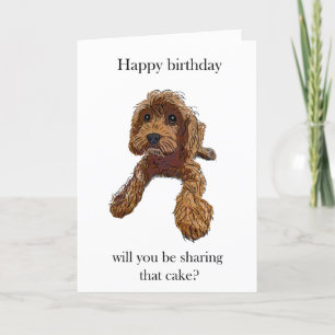 Cartão Birthday cake - featuring Rebel Rupert