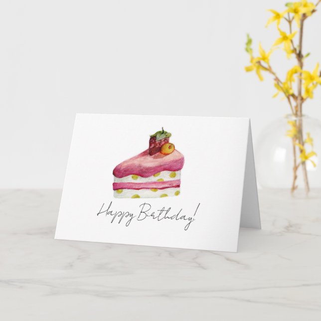 Cartão Birthday Card: Birthday Bash Collection: 202 (Flor Amarela)