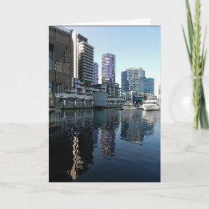 Cartão Birthday Card - Docklands Melbourne Australia
