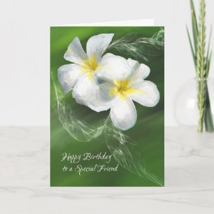 Cartão Birthday Card for a Special Friend, Female