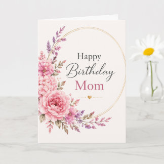 Cartão Birthday Card for Mom