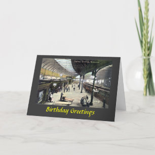 Cartão Birthday Card - Newcastle-upon-Tyne Station