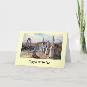 Cartão Birthday Card - Rome, Italy