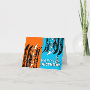 Cartão Birthday Card Snow Blade