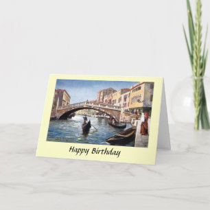 Cartão Birthday Card - Venice, Italy
