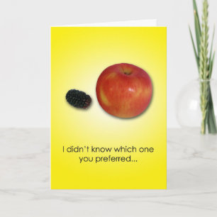 Cartão Birthday Choices