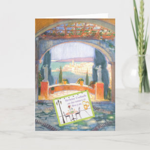 CARTÃO BIRTHDAY COCKTAILS ON THE TERRACE OF THE VILLA  