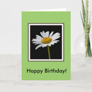 Cartão Birthday Daisy