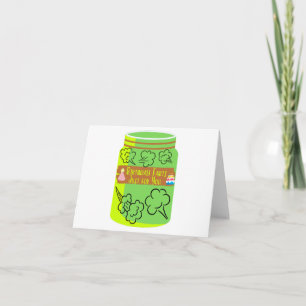 Cartão Birthday Fart Jar