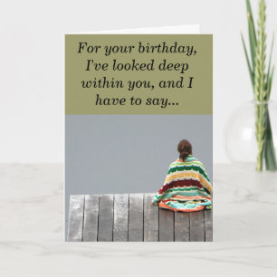 Cartão Birthday - For your birthday, I've looked de...