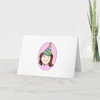 Cartão Birthday Girl
