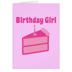 Cartão Birthday Girl