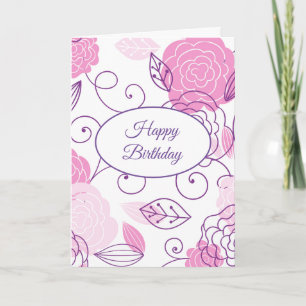 Cartão Birthday Greeting Card